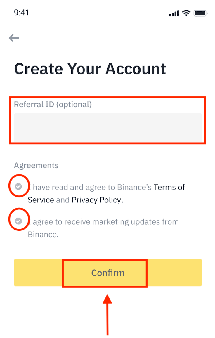 Как зарегистрировать и подтвердить аккаунт в Binance Как зарегистрировать и подтвердить аккаунт в Binance